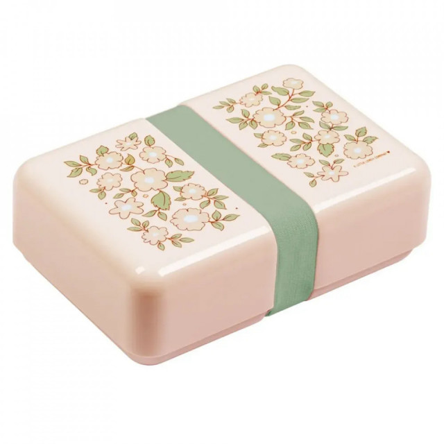 Розова полипропиленова кутия за обяд Blossoms A Little Lovely Company
