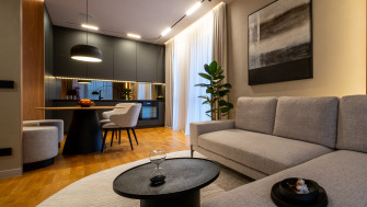 Simbioza formelor: eleganță contemporană și căldură organică