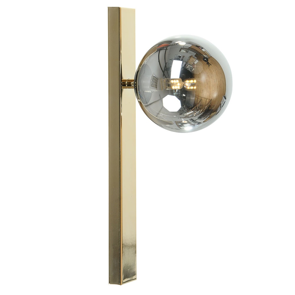 Wall Light Fixtures Aplica aurie/neagra din metal Serenity Zuma Line