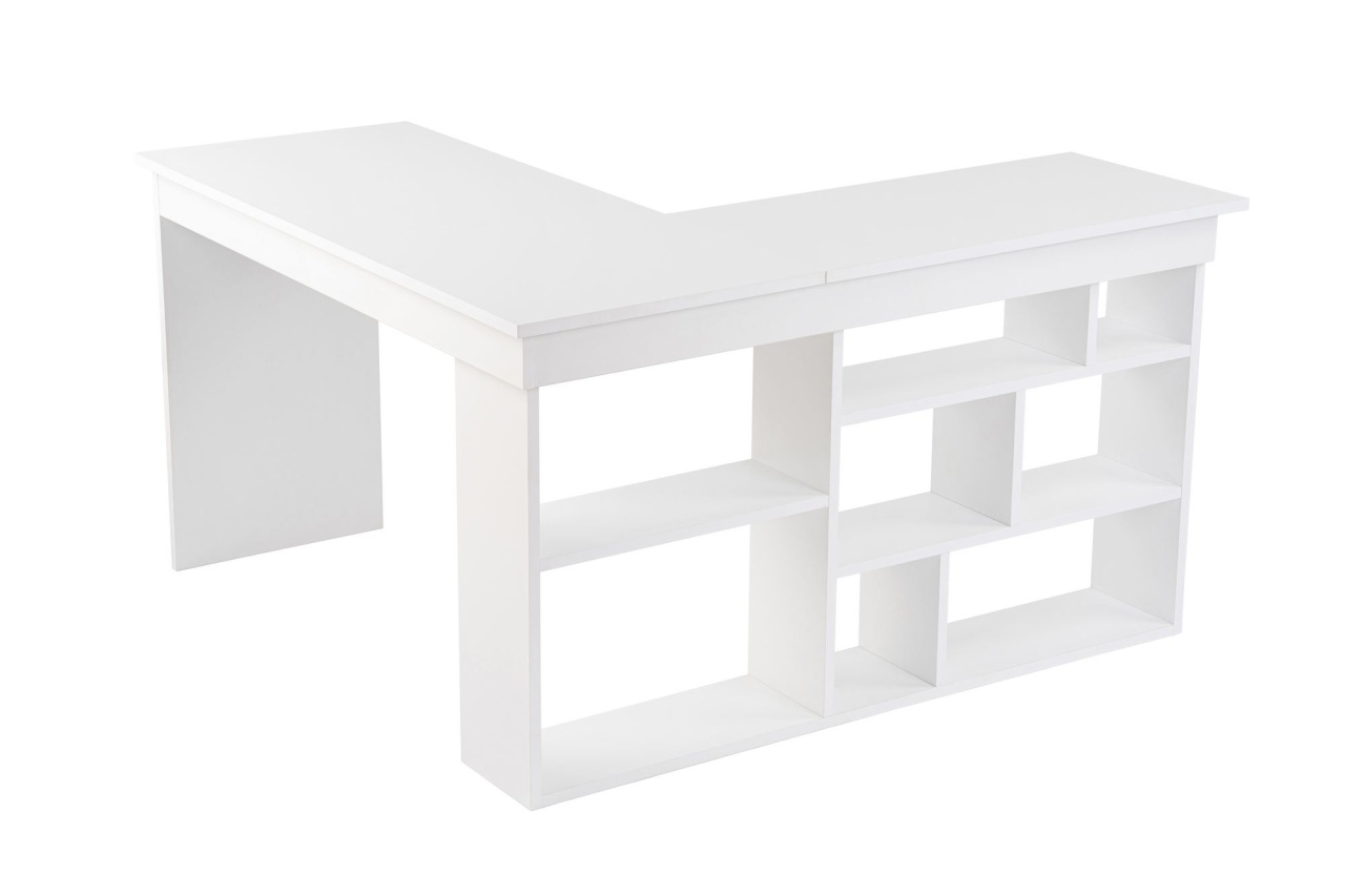 Office Furniture Birou alb 120x130 cm Vesper Nordure