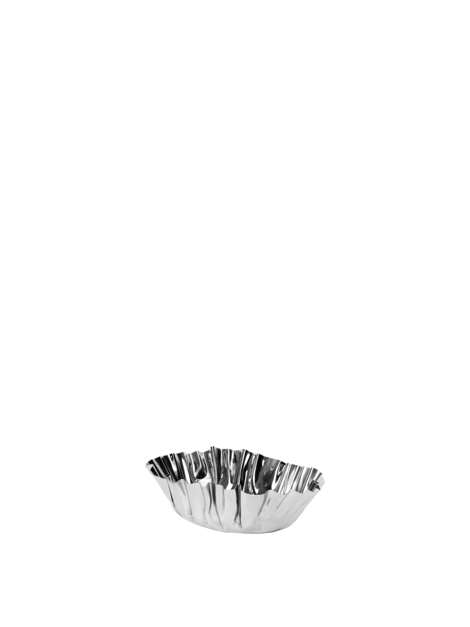 Dinnerware Bol decorativ argintiu din metal 12x14 cm Tydra Ferm Living