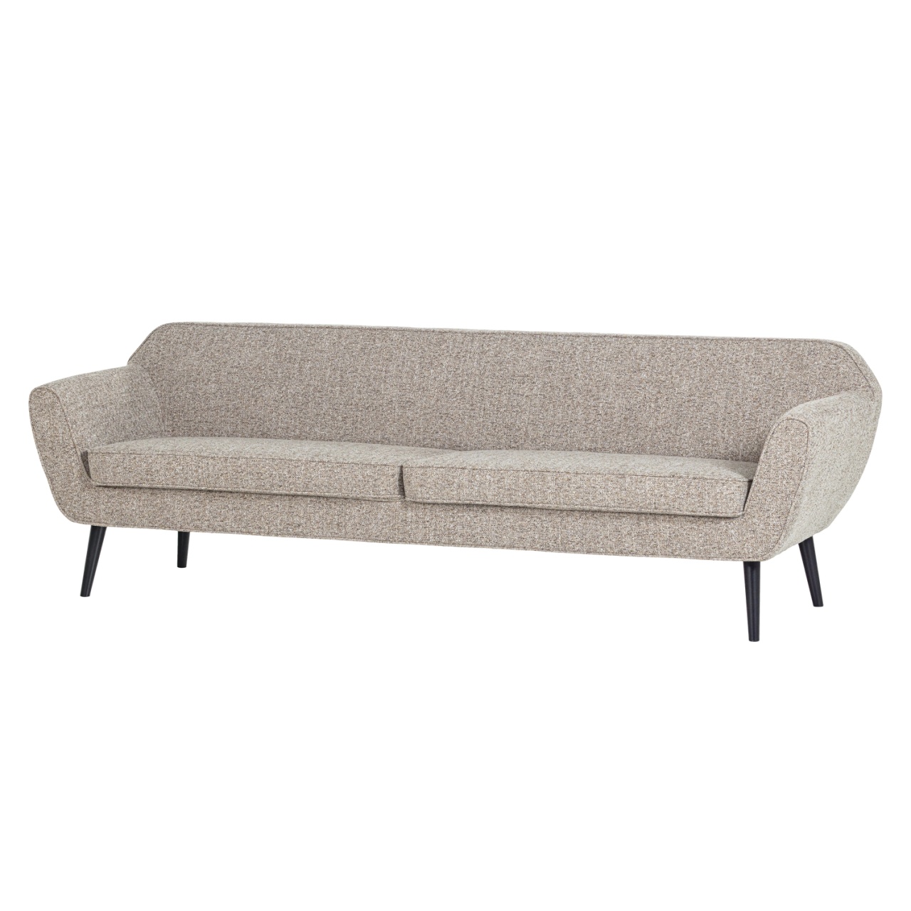 Sofas Canapea maro din textil 230 cm Rocco Woood