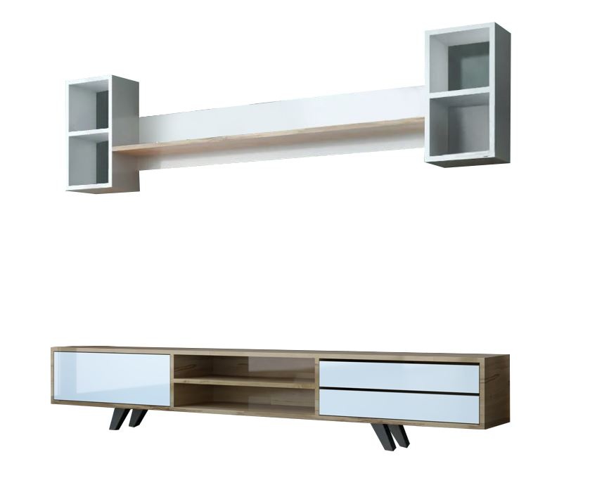 Entertainment Centers & TV Stands Comoda TV alba/maro 180 cm Revi The Home Collection