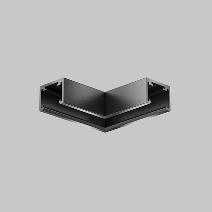 Maytoni Conector de colt negru din metal Tenity Maytoni