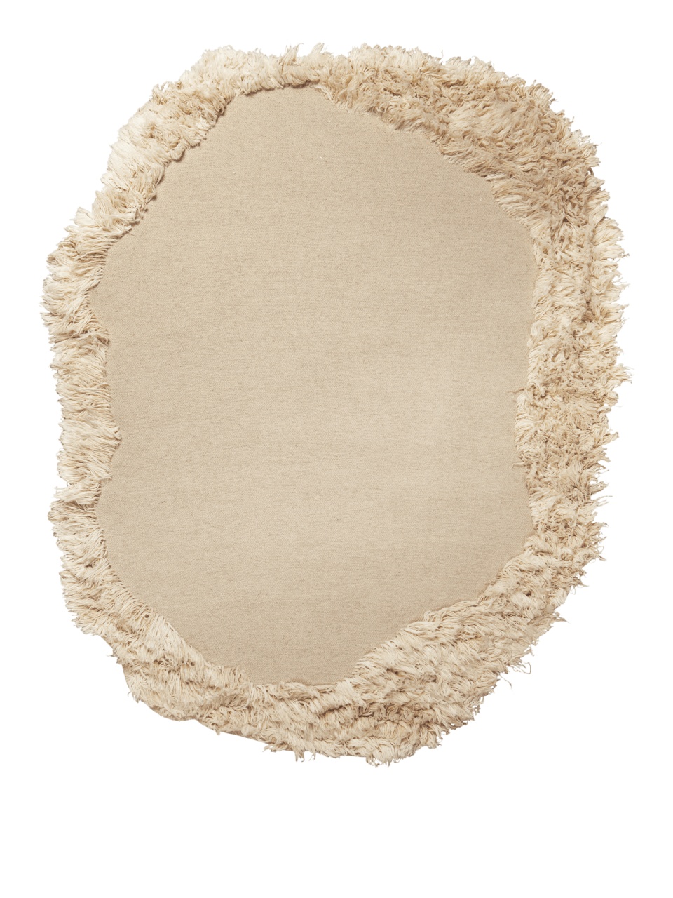 scaune rotative living Covor crem din fibre naturale 200x250 cm Norte Ferm Living