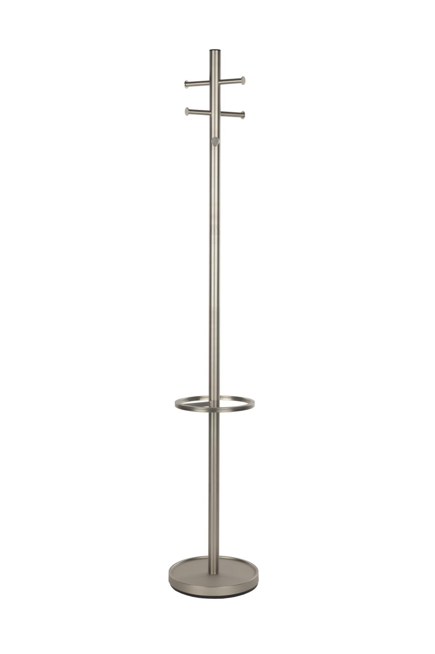 Coat & Hat Racks Cuier argintie din metal Wednesday Zuiver