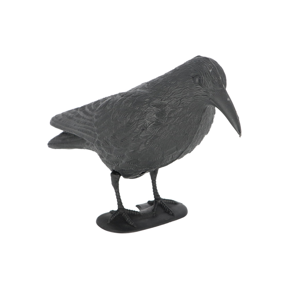 Wildlife Attractants Decoratiune neagra din fibre sintetice Crow Esschert Design