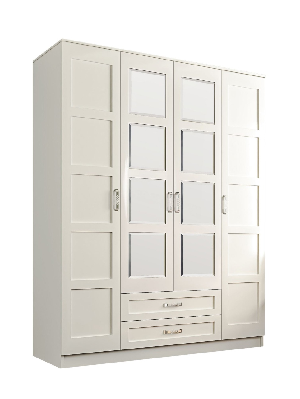 Furniture Dulap alb 180 cm Dega Mirror L The Home Collection