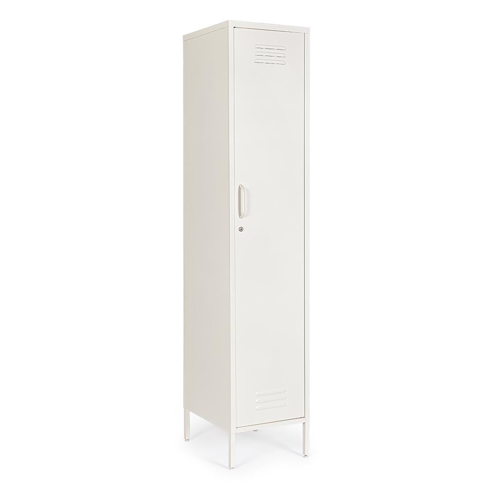 dulap pentru pantofi Dulap alb din metal 185 cm Cambridge Bizzotto