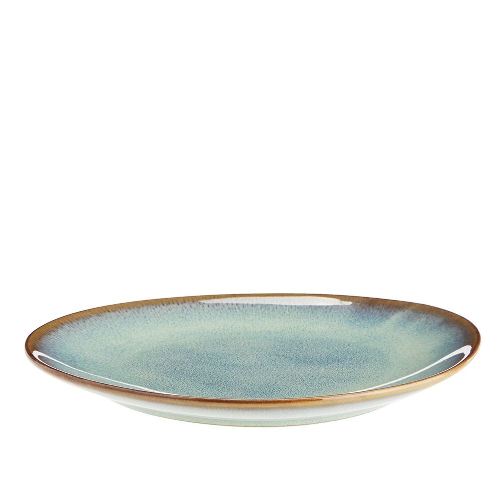 Plates Farfurie pentru desert verde din ceramica 16 cm Hanna Madam Stoltz