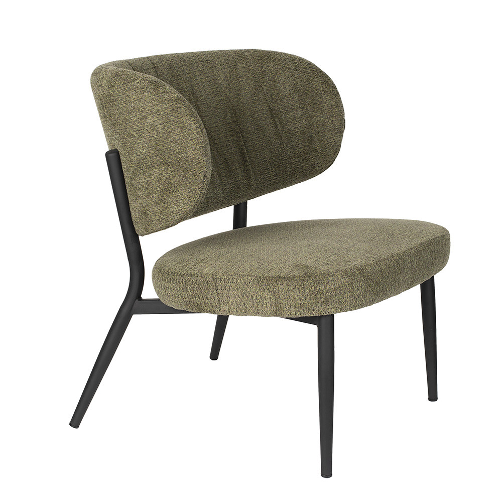 Quiet Object Fotoliu verde/gri din textil Sanne Quiet Object