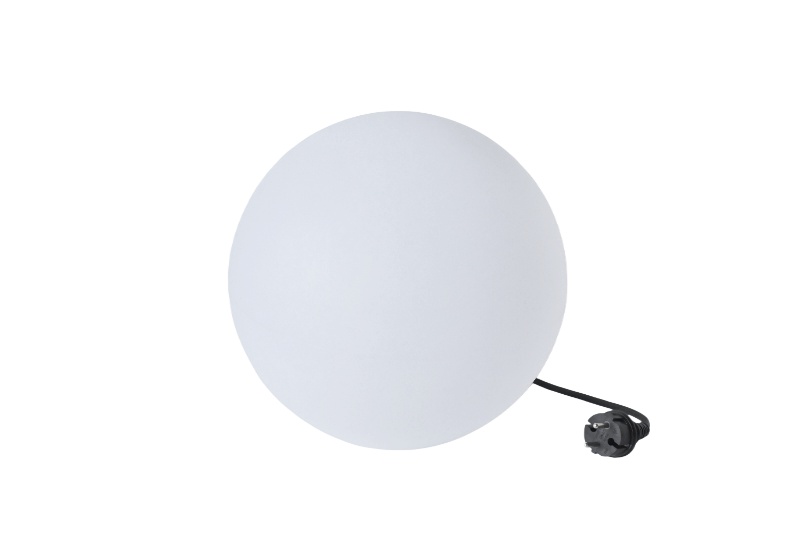 lampa exterior Lampa pentru exterior alba din plastic 28 cm Ball Zuma Line
