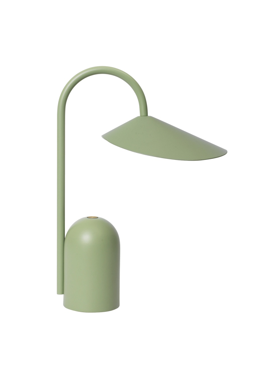 Lamps Lampa portabila de birou verde ceai din metal 30 cm Arum Ferm Living