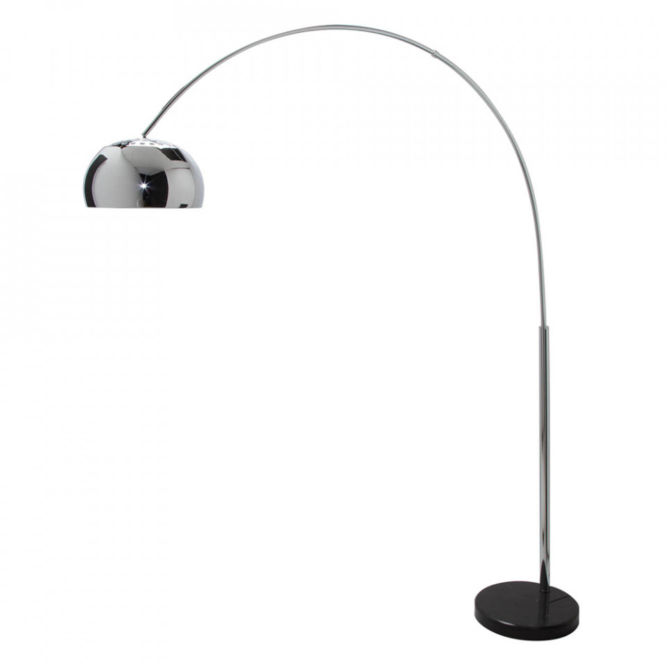 marmura granit travertin.preturi de fabrica Lampadar ajustabil argintiu din marmura 170-210 cm Big Bow The Home Collection