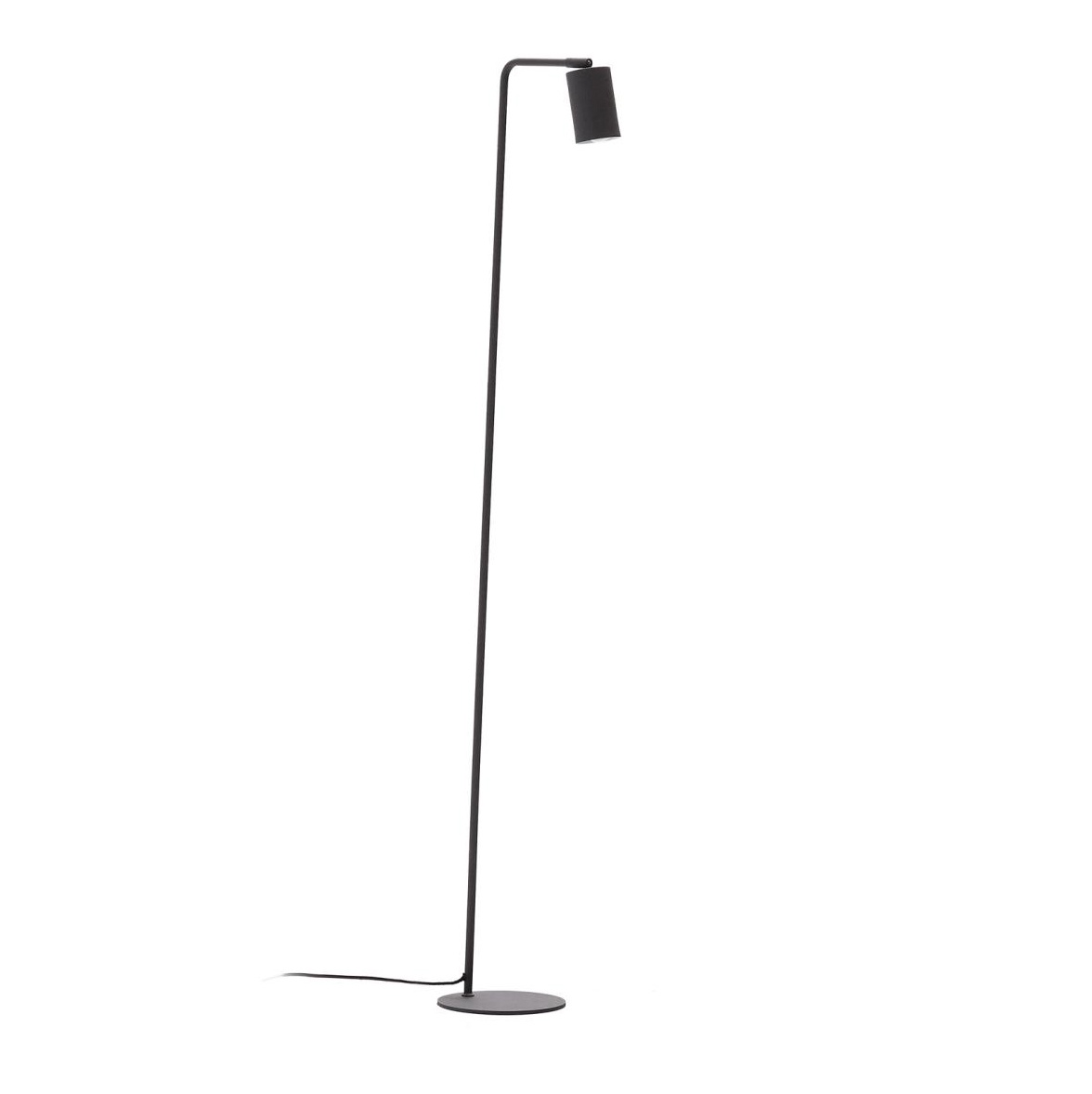 Lampadar negru din metal 147 cm Manie Kave Home