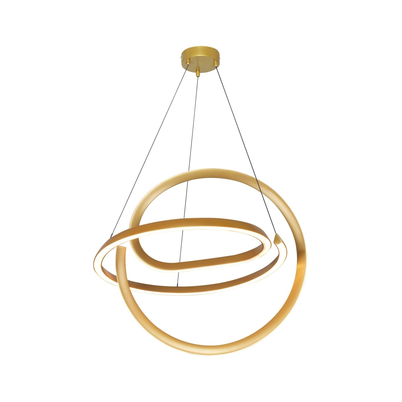 Lighting Fixtures Lustra aurie din metal Velenne Lumi Zuma Line