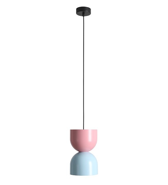 Lighting Fixtures Lustra roz/albastra din metal Lui Aldex
