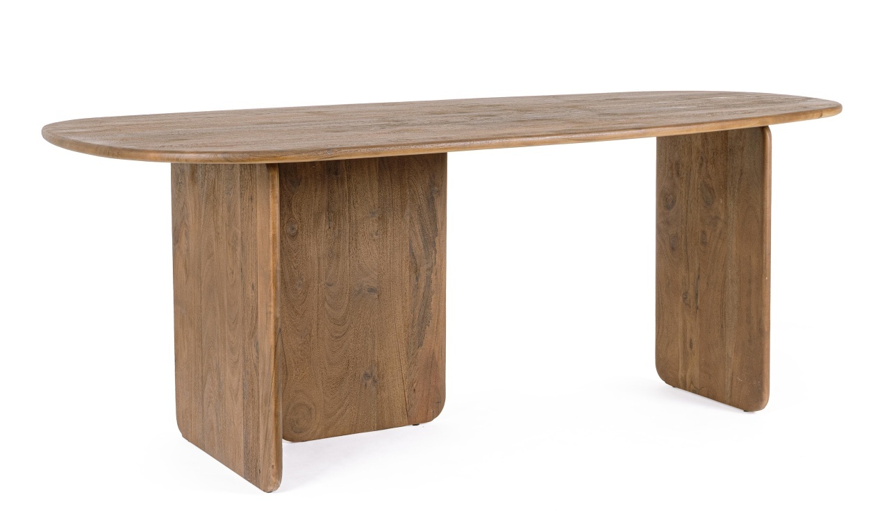masa dining rotunda Masa dining maro din lemn 100x200 cm Nayana Bizzotto