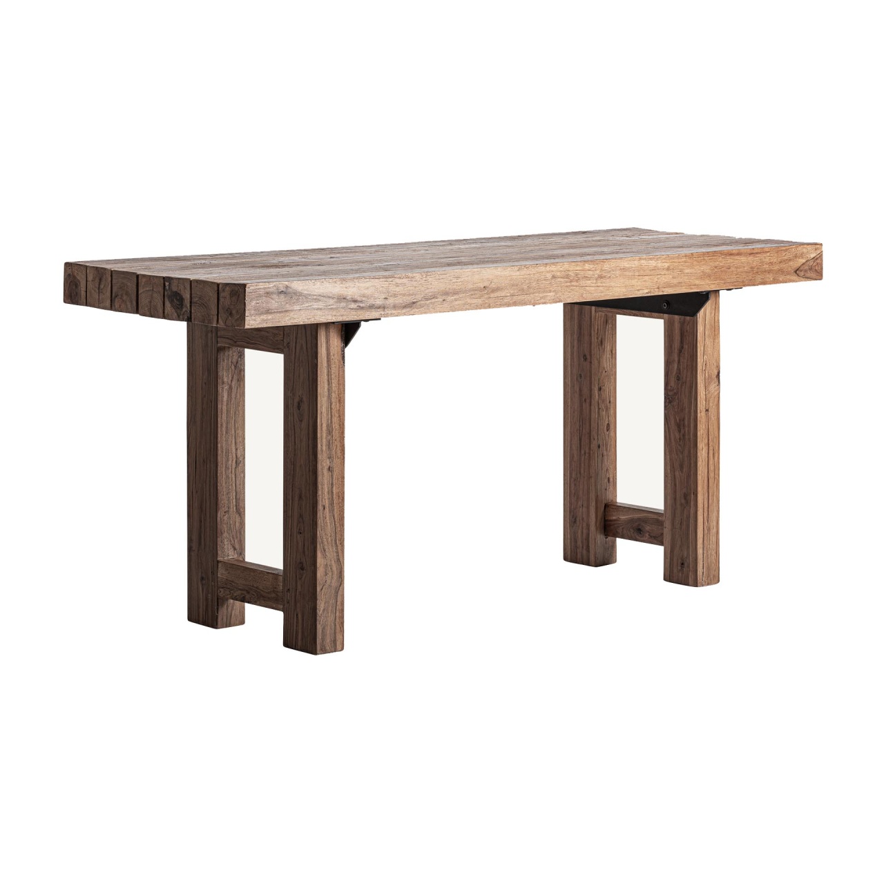 masa din lemn Masa dining maro din lemn 71x200 cm Riom Vical Home