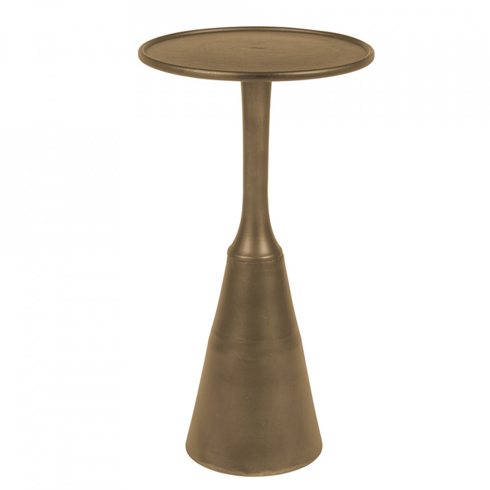 Masa laterala aurie din metal 35 cm Noah Quiet Object