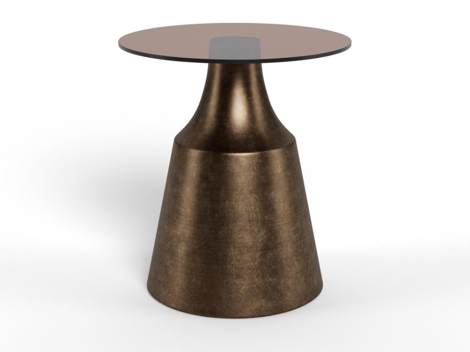 Coffee Tables Masa laterala maro bronz din metal 45 cm Dunsley Actona Company