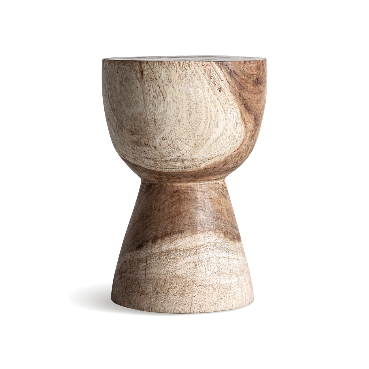 bucatarii rustice Masa laterala maro din lemn 30 cm Rimini Vical Home