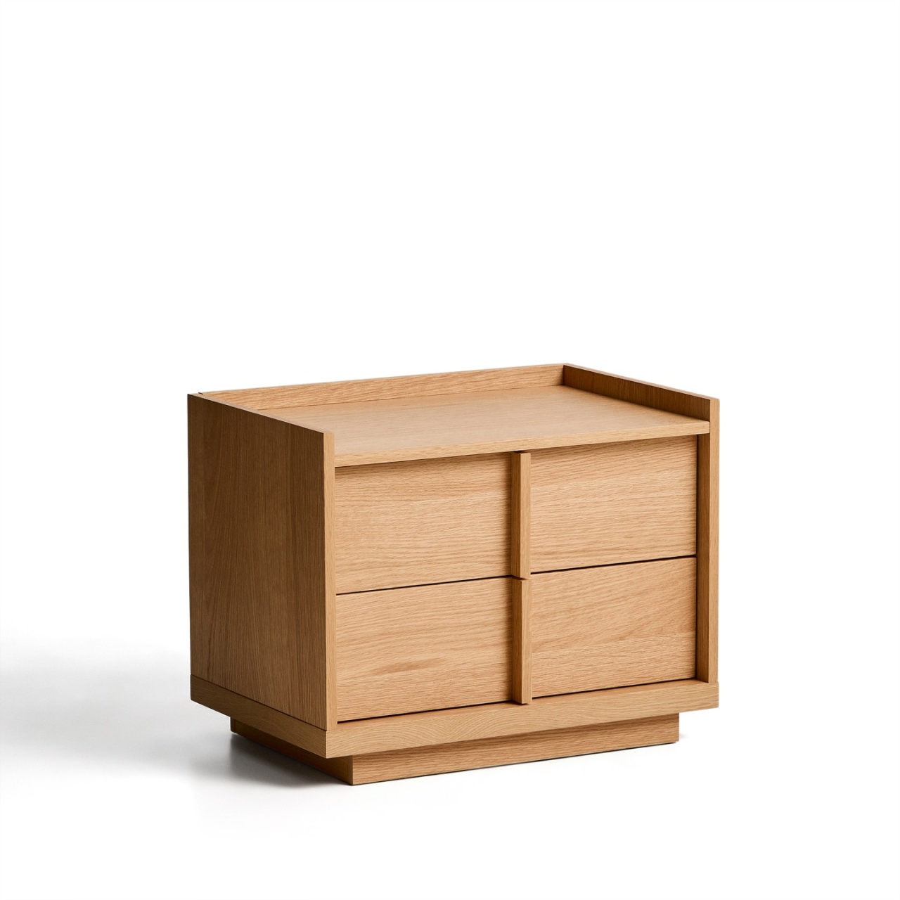 Nightstands Noptiera maro deschis din lemn Onix Kave Home