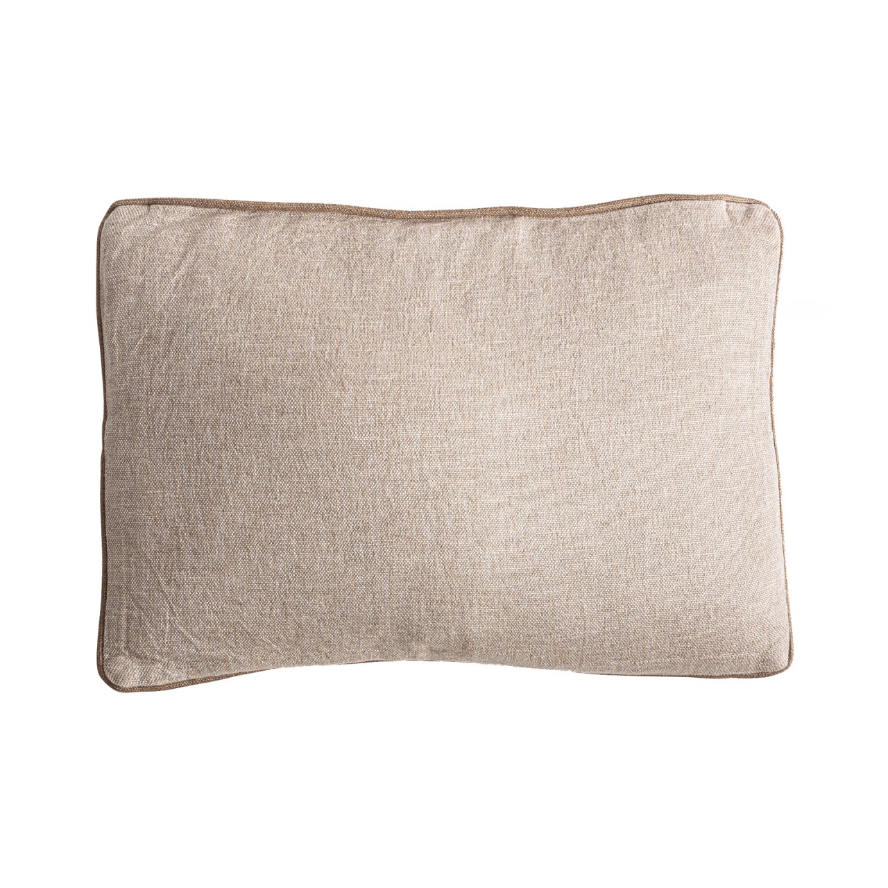 fotoliu Perna dreptunghiulara bej din fibre naturale 40x60 cm Sarabe Vical Home