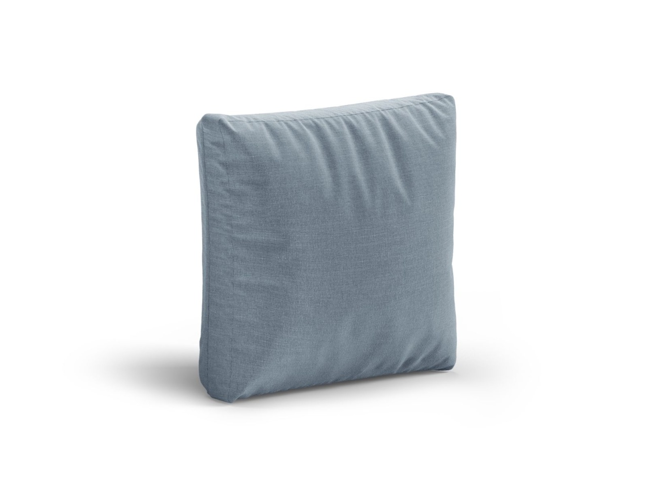 borduri trotuar Perna patrata albastru deschis din textil 55x55 cm Heritage Lin Micadoni