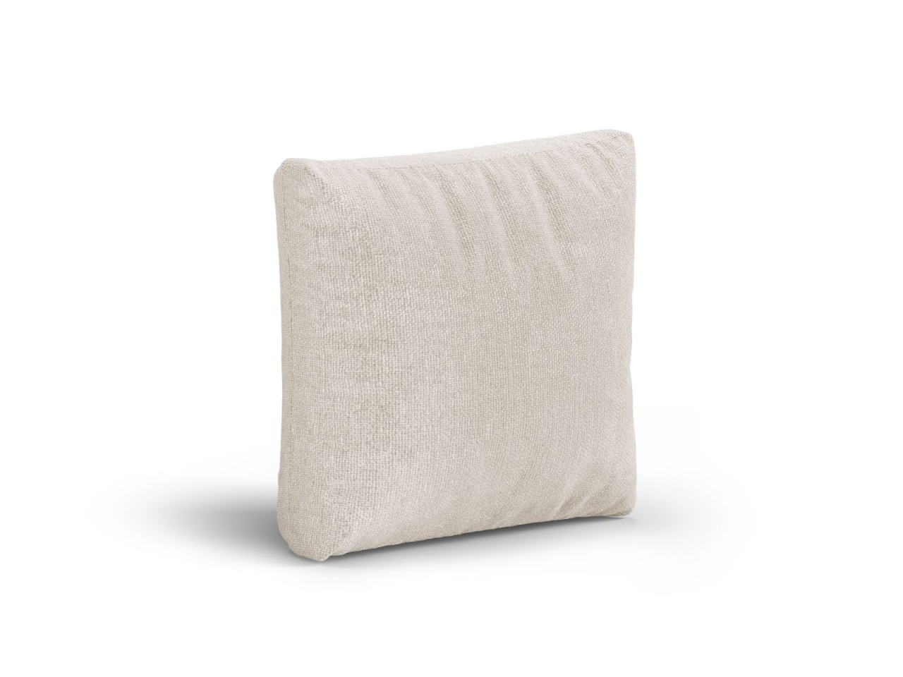 borduri trotuar Perna patrata bej deschis din textil 55x55 cm Heritage Chenille Micadoni