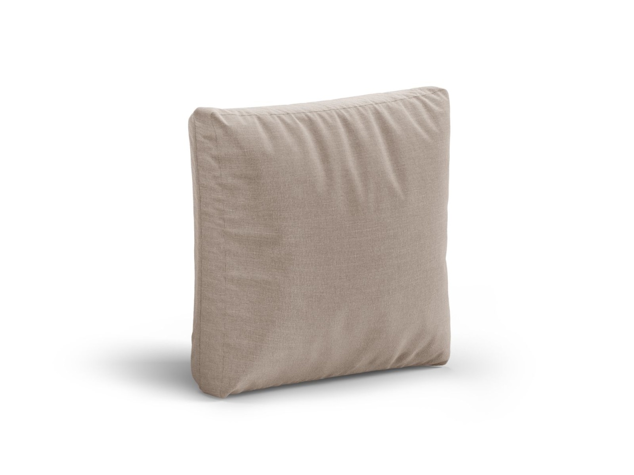 borduri trotuar Perna patrata bej nisipiu din textil 65x65 cm Heritage Lin Micadoni