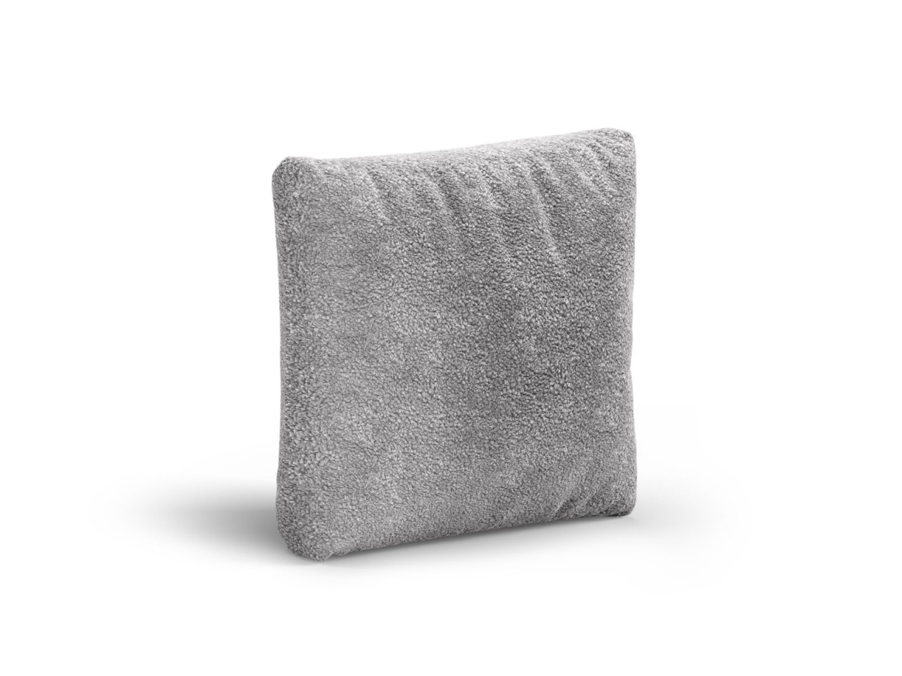 borduri trotuar Perna patrata gri deschis din textil 55x55 cm Heritage Boucle Rolf Micadoni