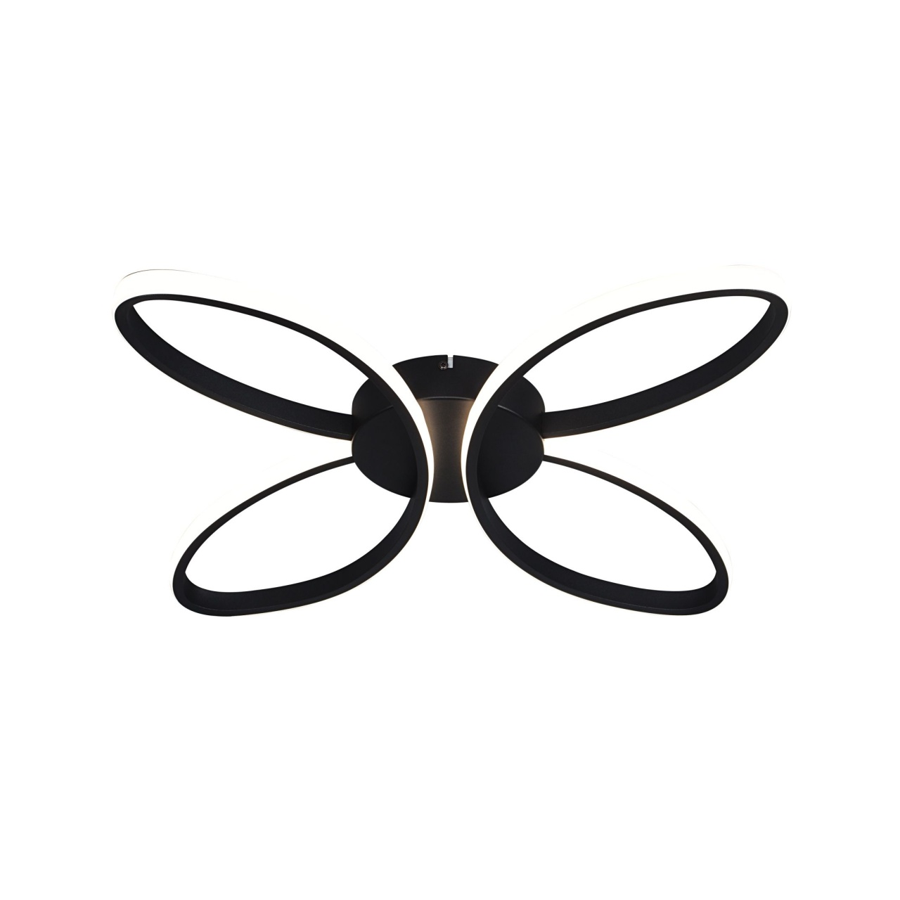 Lighting Fixtures Plafoniera neagra din metal Rosentra Zuma Line