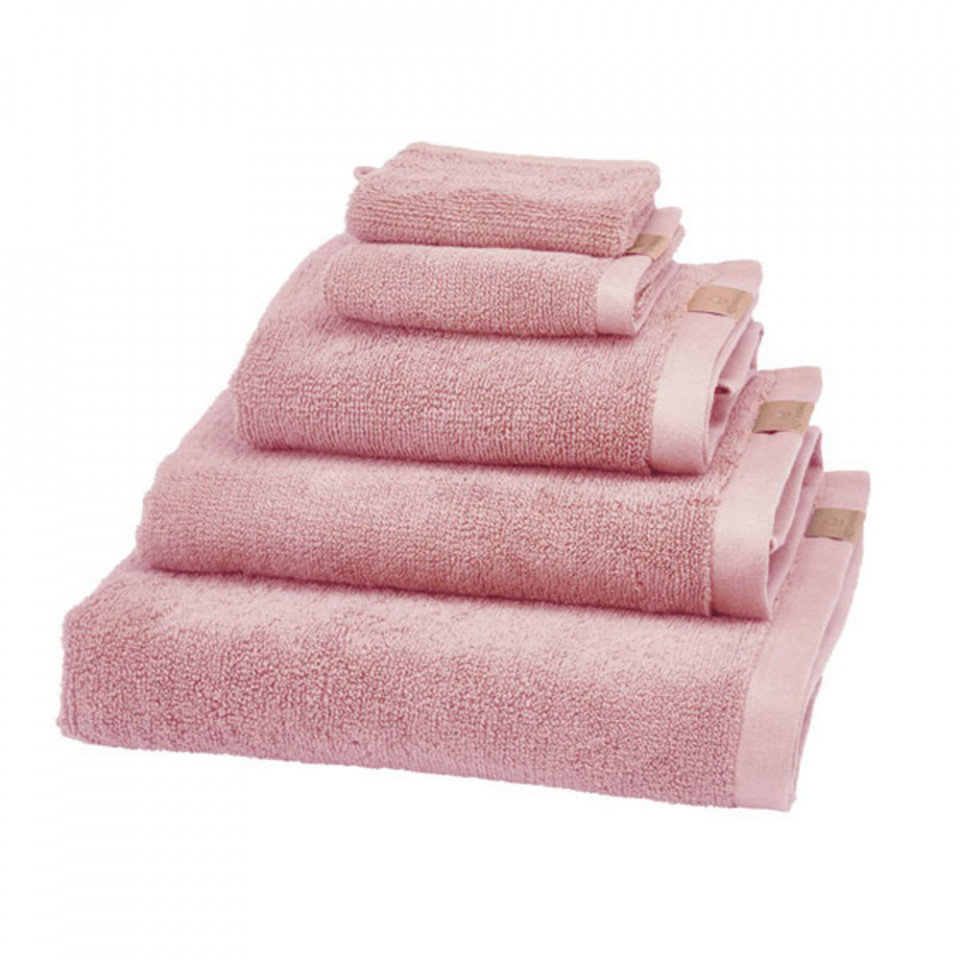 Towels Prosop roz din bumbac 100x150 cm Oslo Aquanova