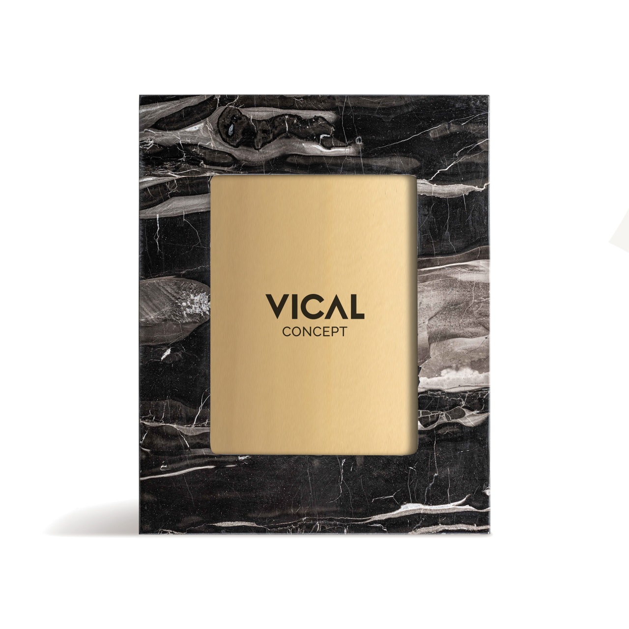 smoke alarms Rama foto neagra/alba din marmura 24x30 cm Smoke Vical Home