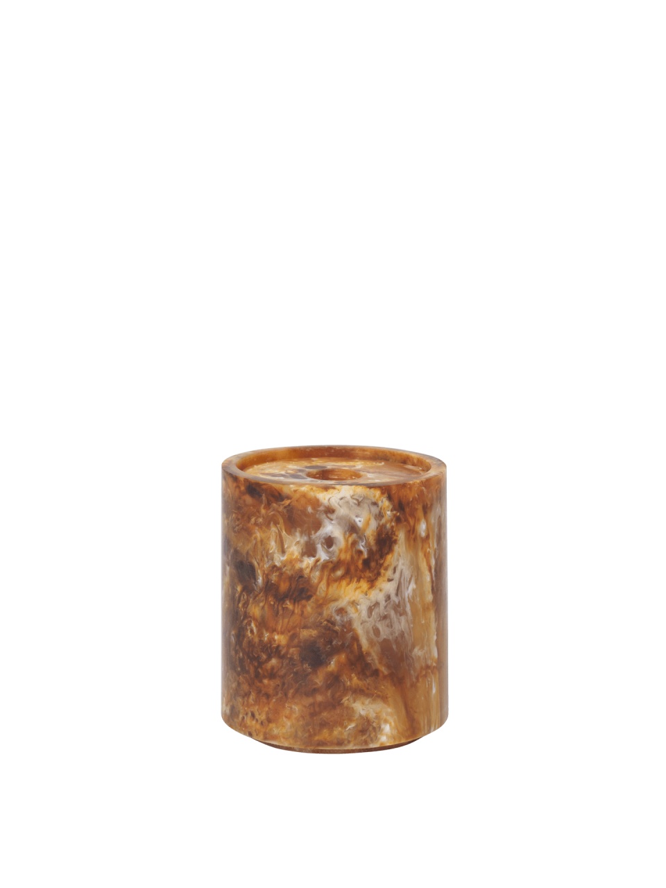 Household Storage Containers Recipient cu capac maro din fibre naturale 8x9 cm Mist Ferm Living