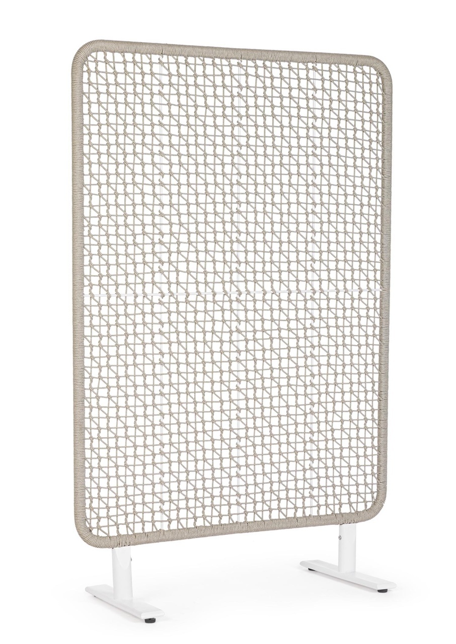 Room Dividers Separator camera alb/gri din metal 120x180 cm Babilo Bizzotto
