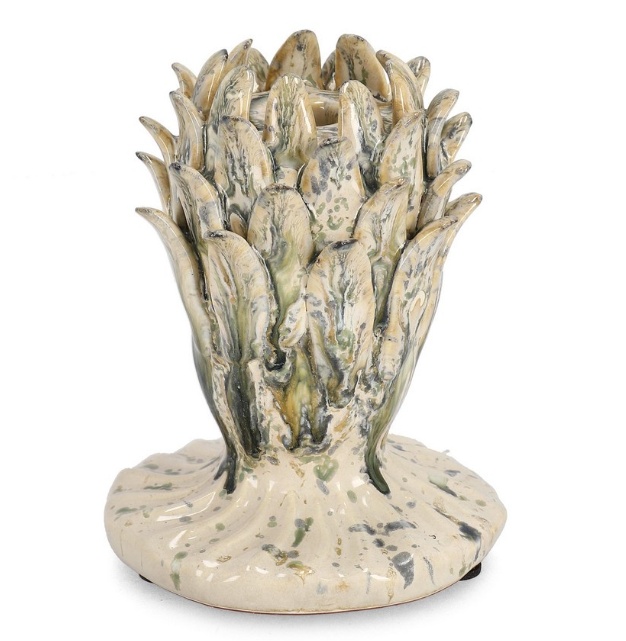 Candle Holders Suport lumanare multicolora din ceramica 15 cm Esma Bizzotto
