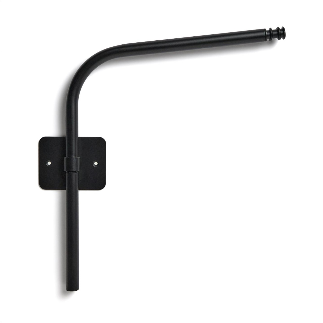 papier xero Suport perete pentru lampa portabila negru din metal Nali Kave Home