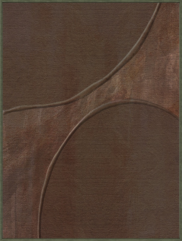 scaune dormitor Tablou maro din canvas 60x80 cm Almost Together Ter Halle