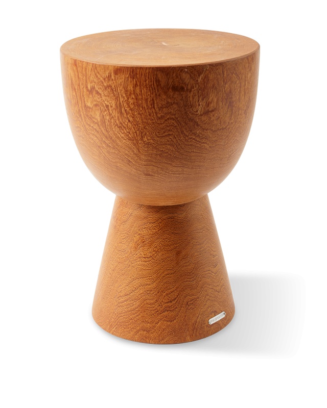 Chairs Taburet rotund maro din lemn 33 cm Tip Top Pols Potten