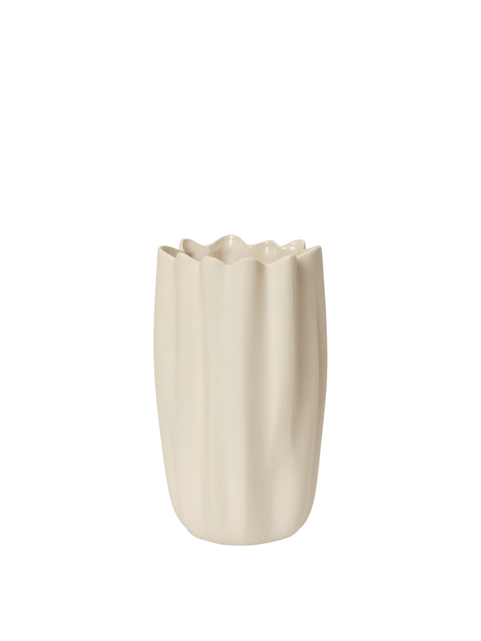 Vases Vaza alb antic din ceramica 23 cm Nium Ferm Living