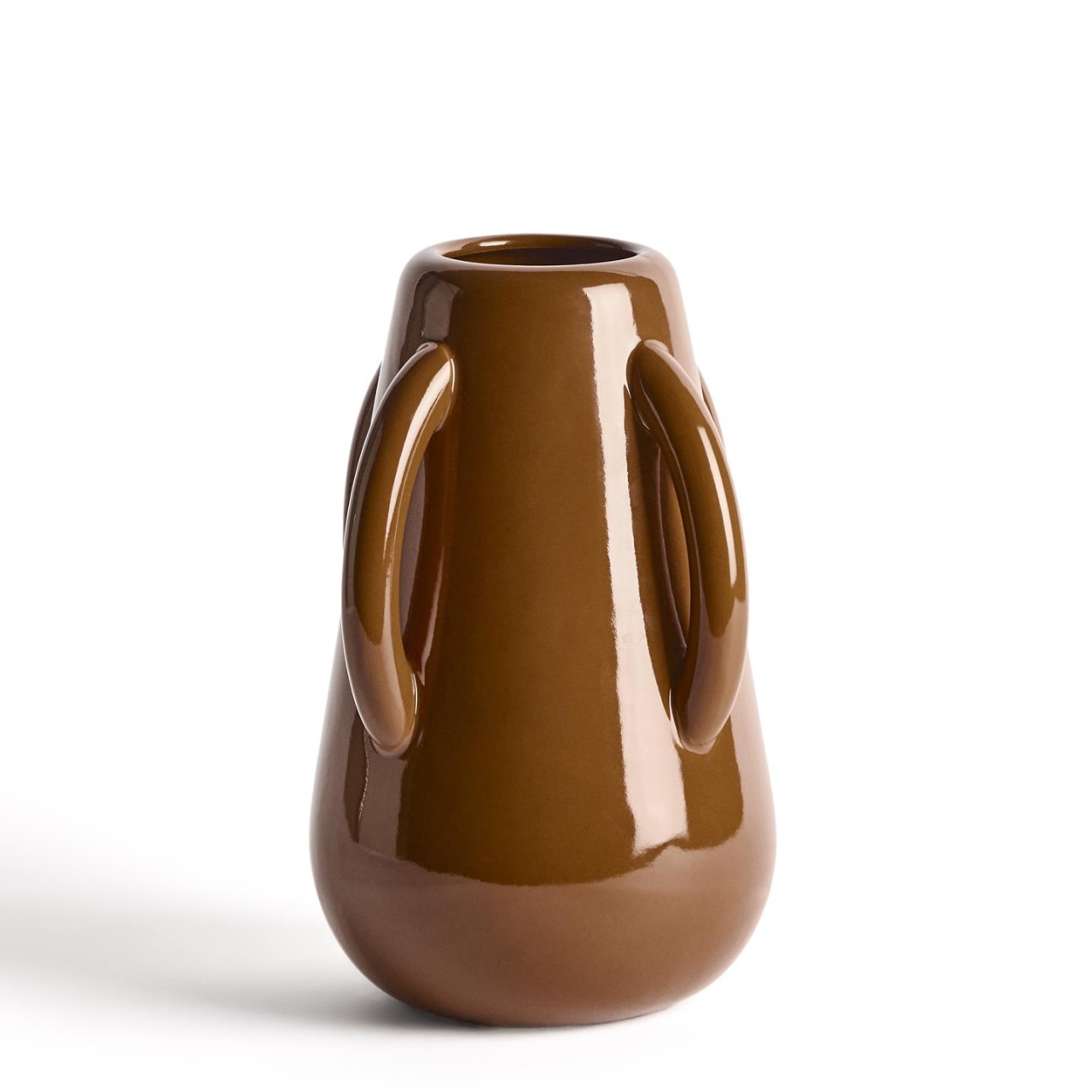 anvelope bkt 12.4 26 Vaza maro din ceramica 26 cm Odra Kave Home