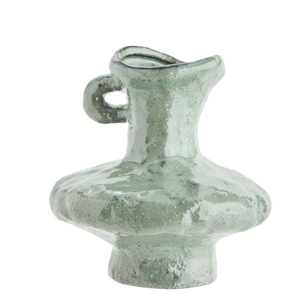 Vases Vaza verde deschis din ceramica 18 cm Edith Madam Stoltz