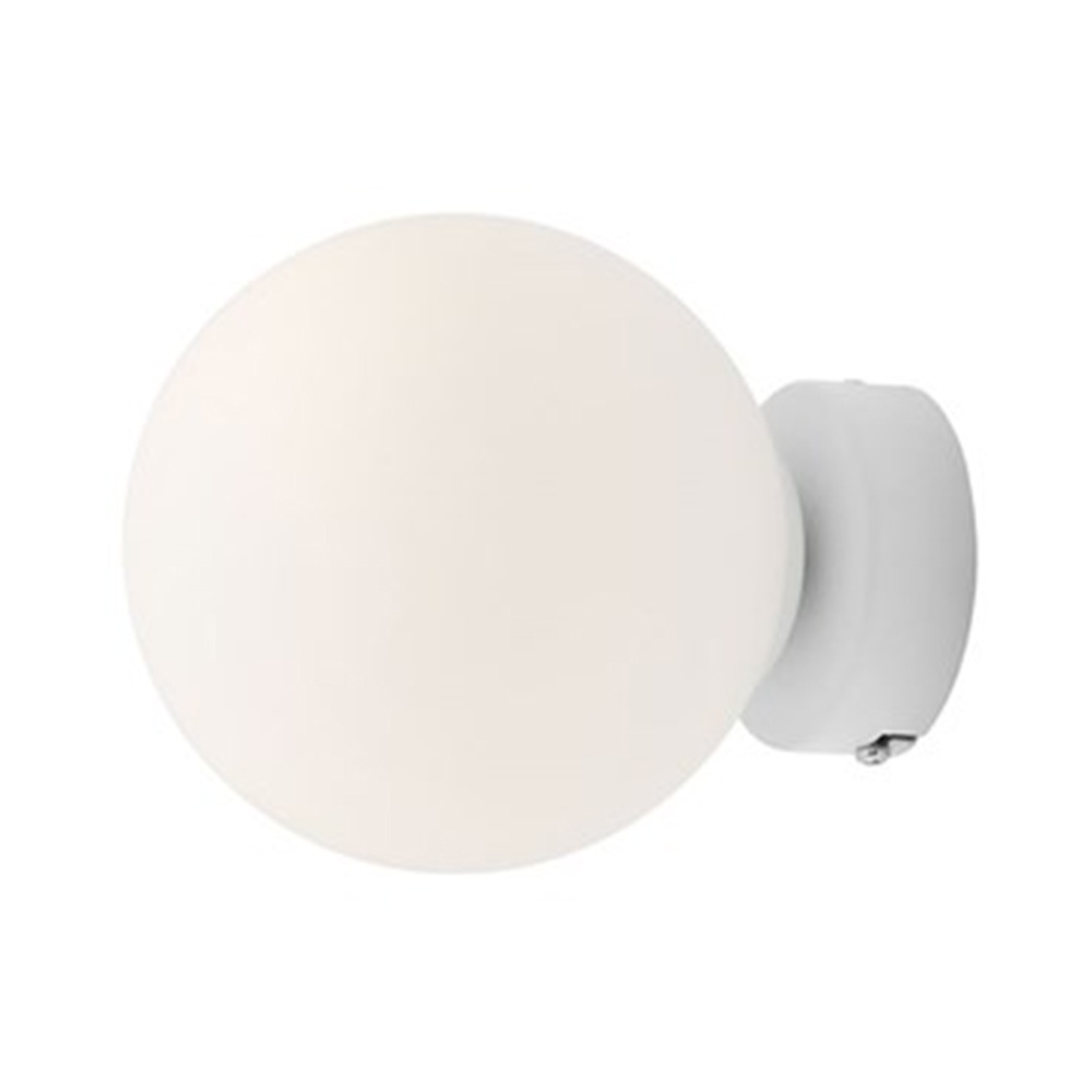 Quiet Object Aplica alba din sticla Ball S Quiet Object