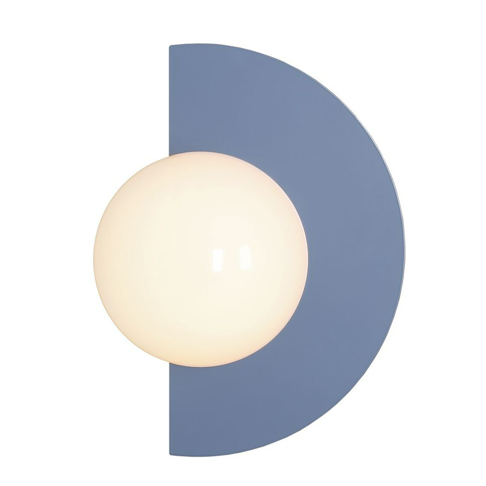 Quiet Object Aplica albastra/alba din metal Kinkiet Quiet Object