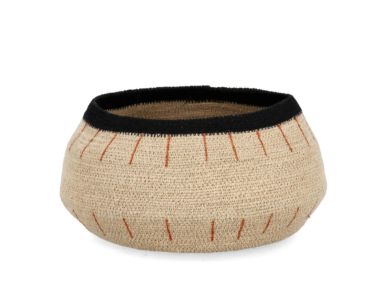 Decorative Bowls Bol decorativ multicolor din fibre naturale 20 cm Hue Bizzotto