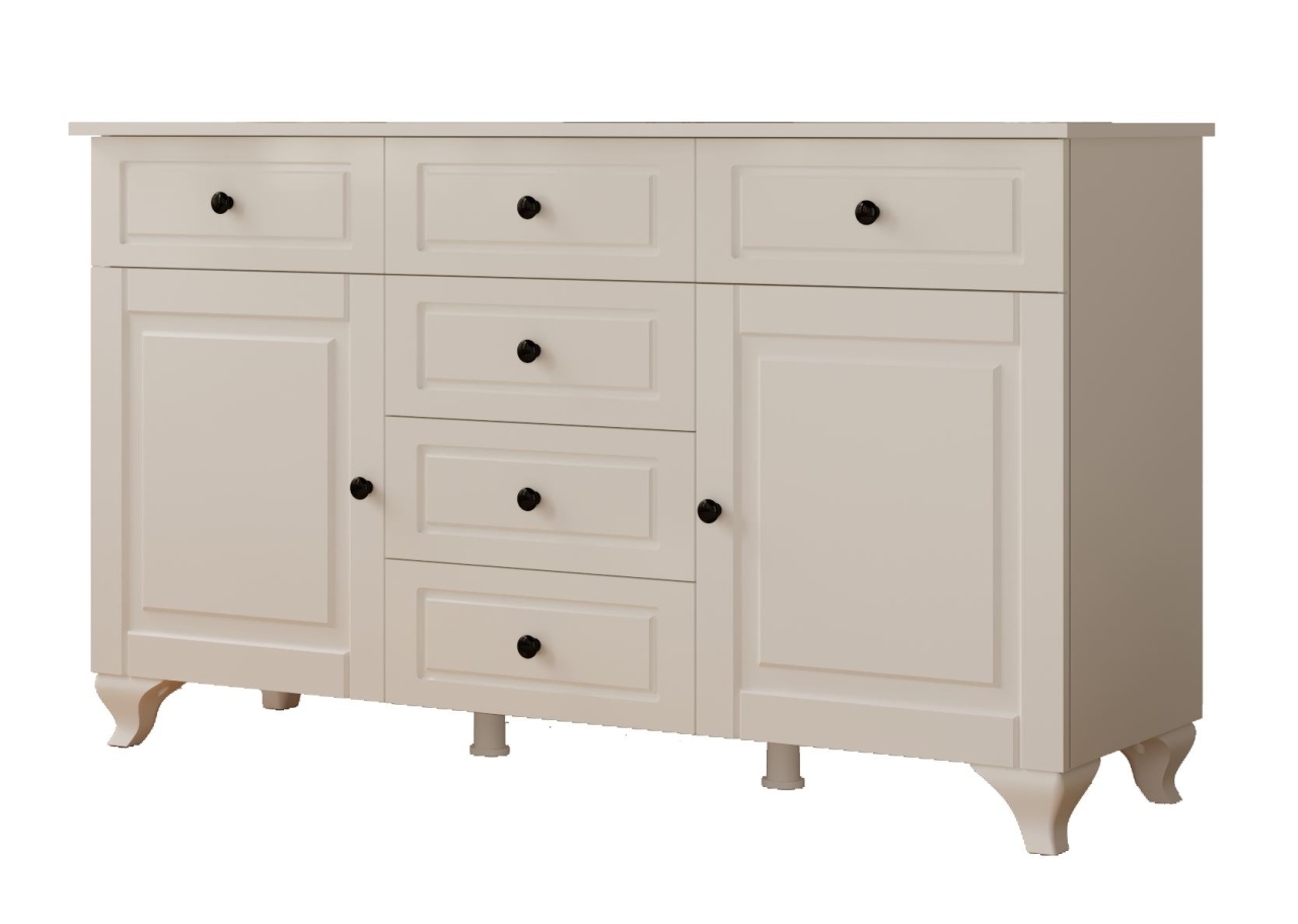 bufet Bufet inferior alb 130 cm Eva The Home Collection