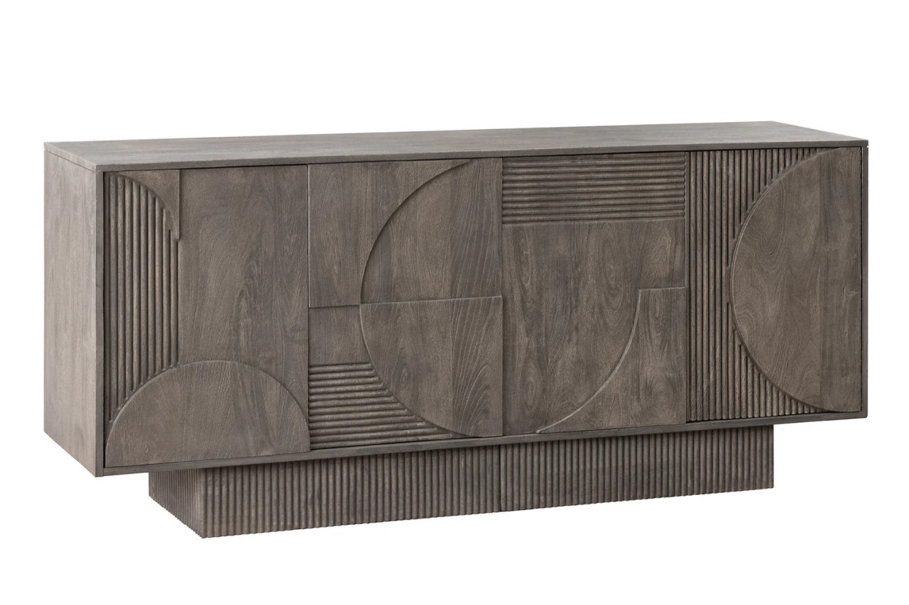 art 23.3 din condițiile generale de furnizare Bufet inferior gri din lemn 170 cm Art Deco The Home Collection