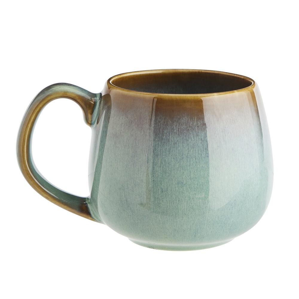 microunde Cana verde din ceramica 400 ml Milo Madam Stoltz